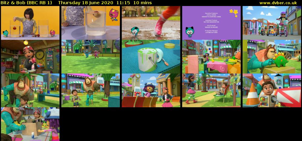 Bitz & Bob (BBC RB 1) Thursday 18 June 2020 11:15 - 11:25