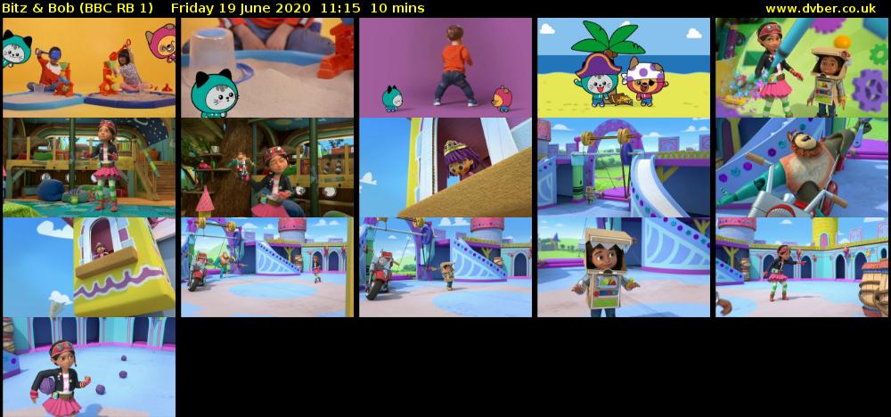 Bitz & Bob (BBC RB 1) Friday 19 June 2020 11:15 - 11:25