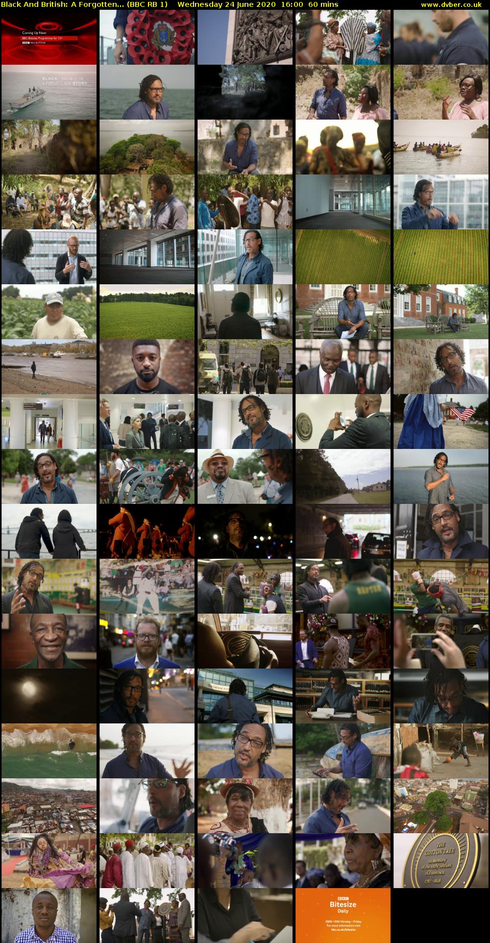 Black And British: A Forgotten... (BBC RB 1) Wednesday 24 June 2020 16:00 - 17:00