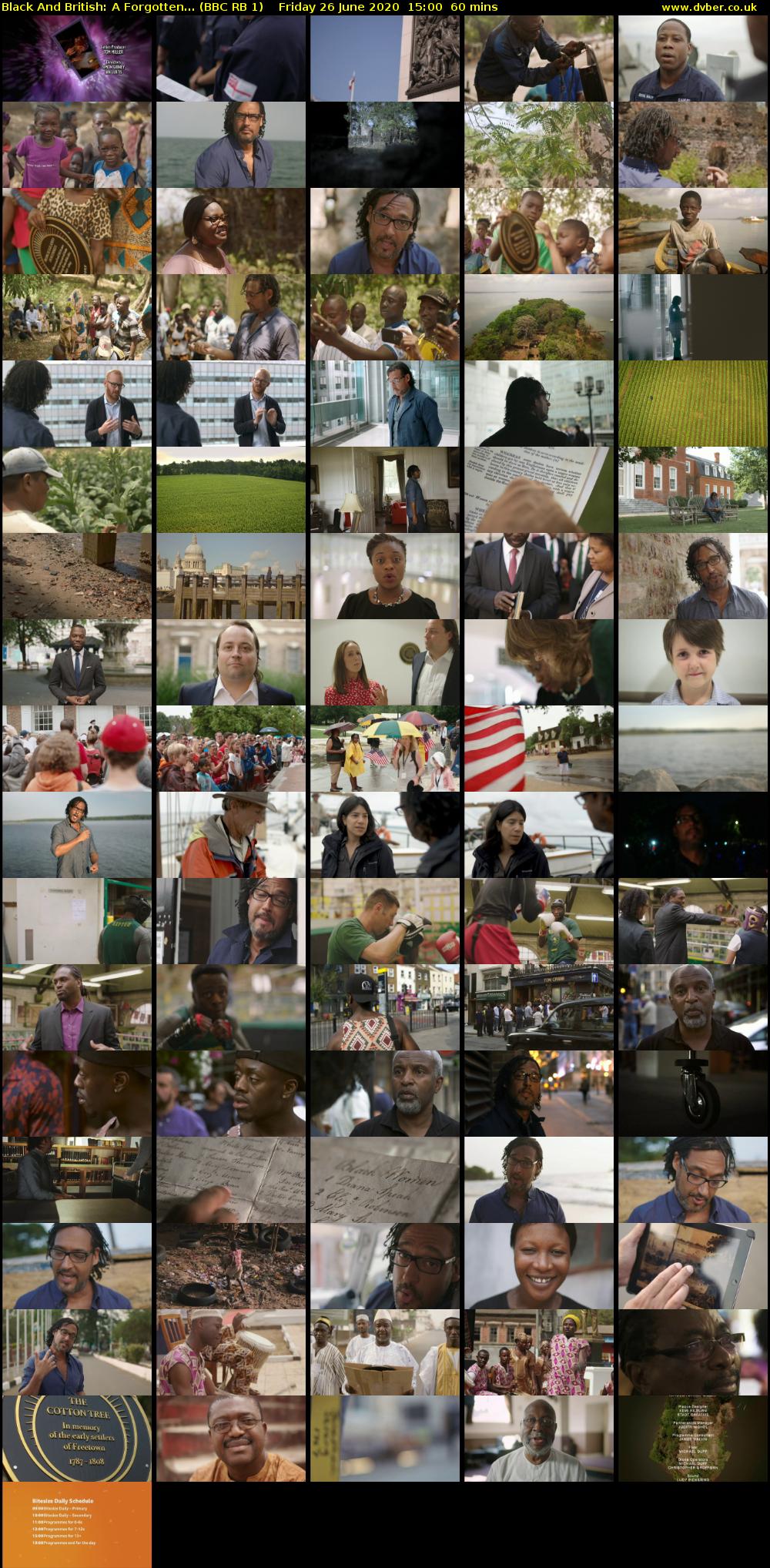Black And British: A Forgotten... (BBC RB 1) Friday 26 June 2020 15:00 - 16:00