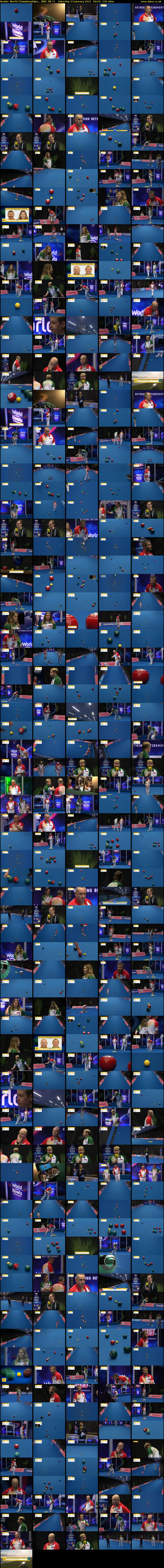 Bowls: World Championships... (BBC RB 1) Saturday 23 January 2021 09:04 - 13:00