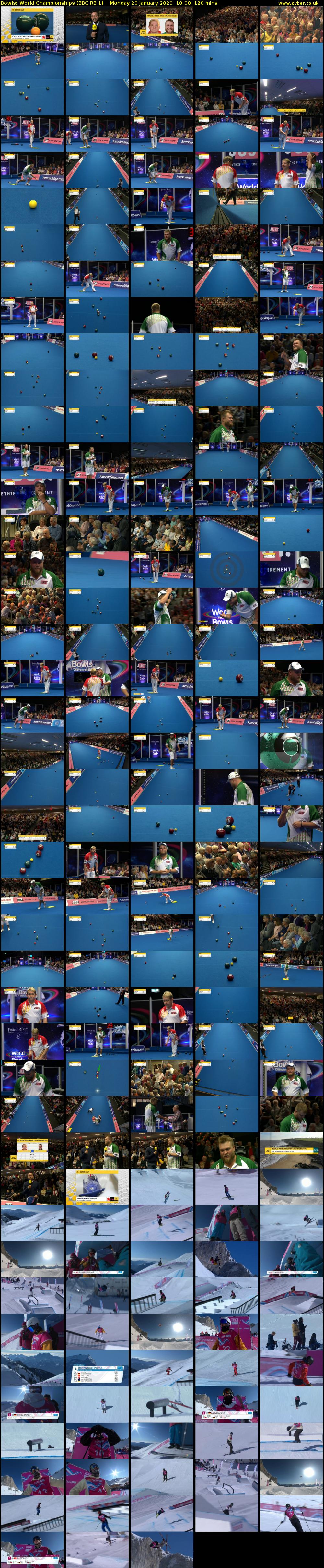 Bowls: World Championships (BBC RB 1) Monday 20 January 2020 10:00 - 12:00