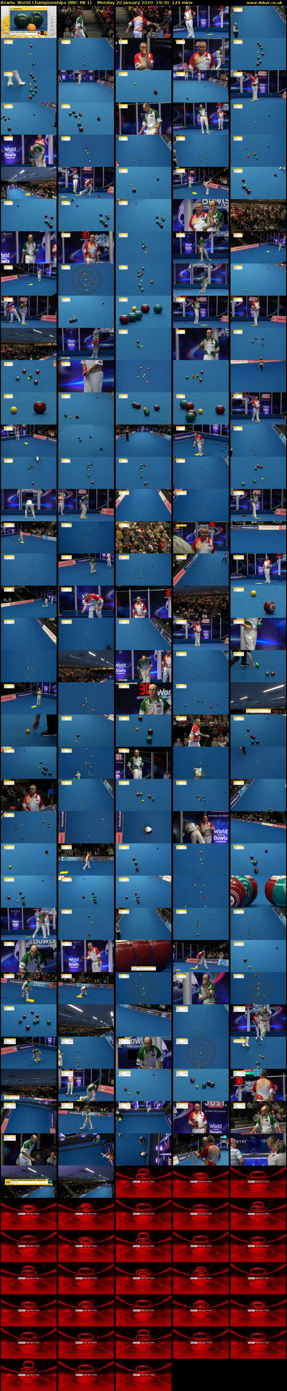 Bowls: World Championships (BBC RB 1) Monday 20 January 2020 19:30 - 21:30