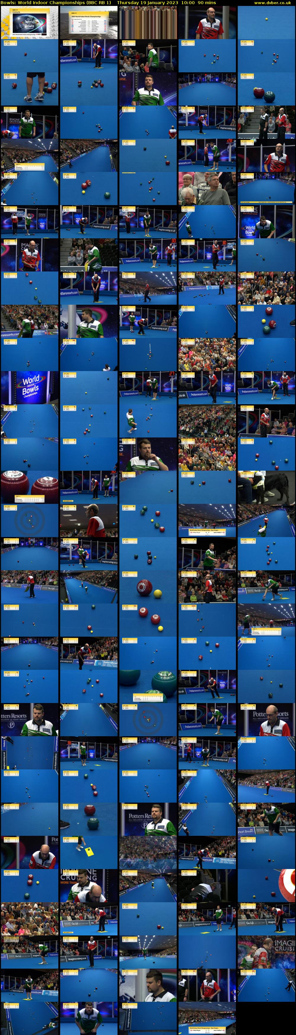 Bowls: World Indoor Championships (BBC RB 1) Thursday 19 January 2023 10:00 - 11:30