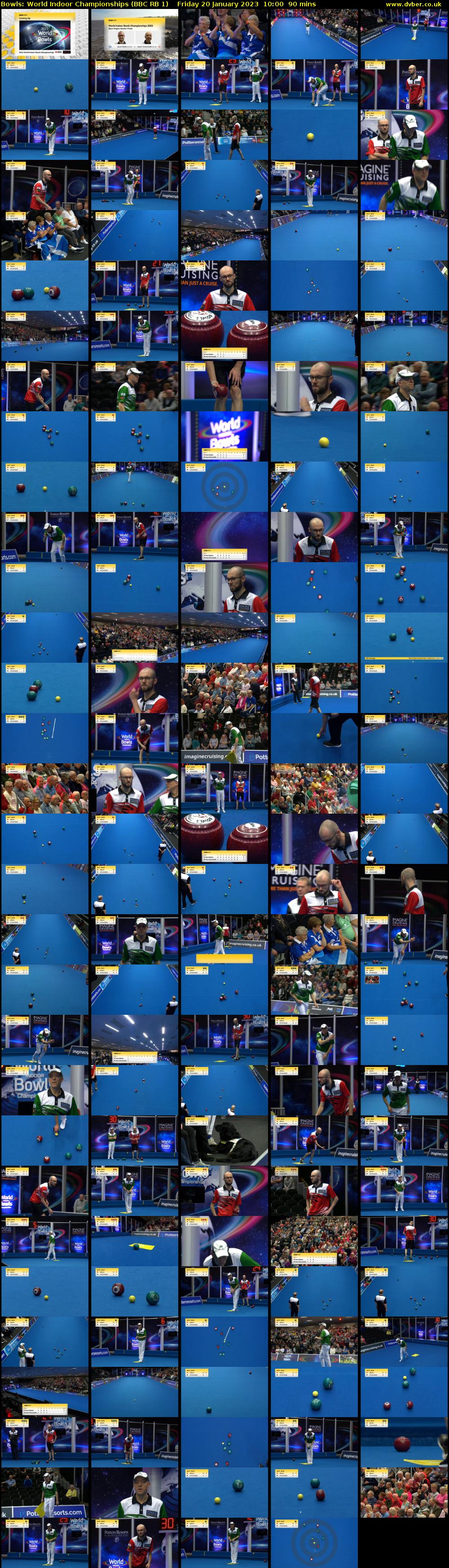 Bowls: World Indoor Championships (BBC RB 1) Friday 20 January 2023 10:00 - 11:30