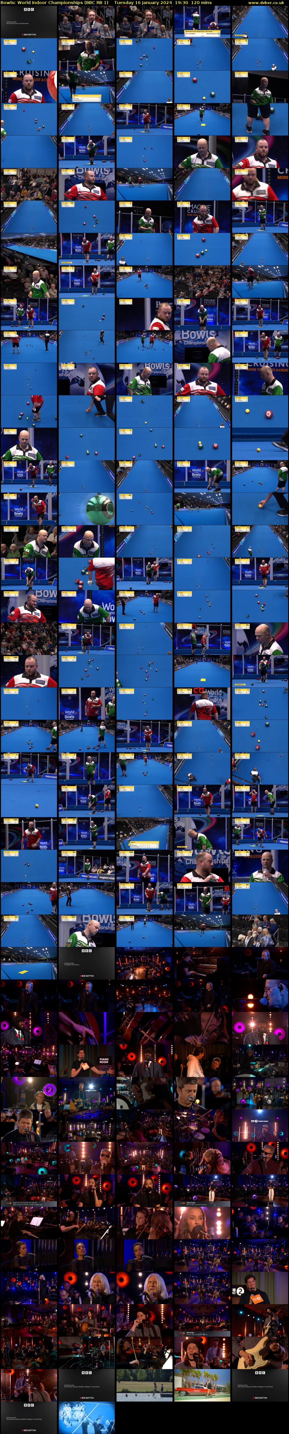 Bowls: World Indoor Championships (BBC RB 1) Tuesday 16 January 2024 19:30 - 21:30