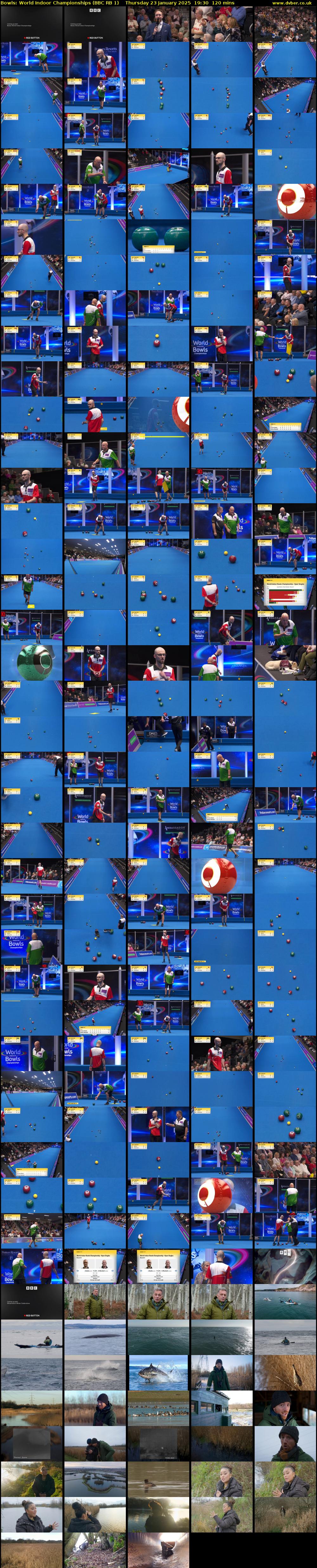 Bowls: World Indoor Championships (BBC RB 1) Thursday 23 January 2025 19:30 - 21:30