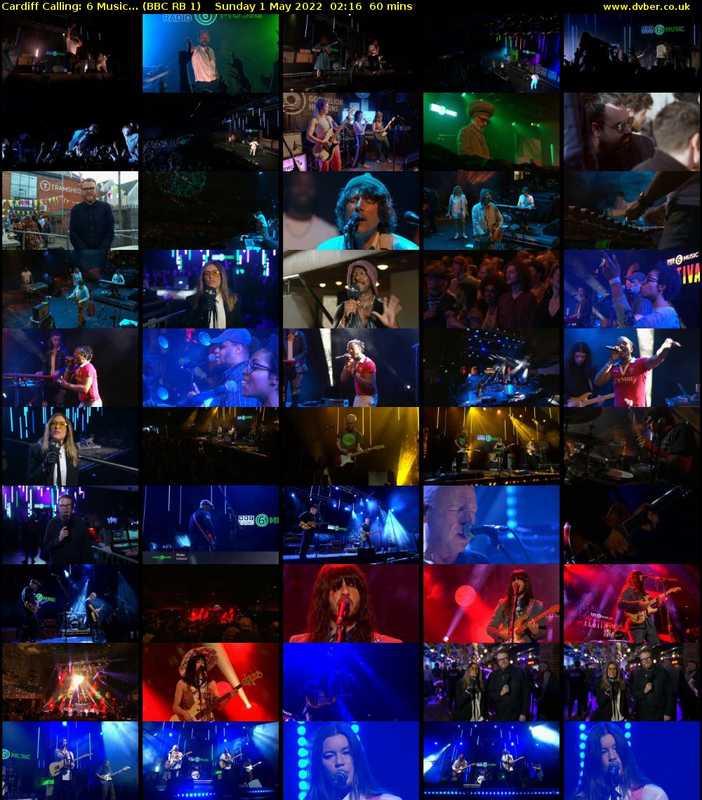 Cardiff Calling: 6 Music... (BBC RB 1) Sunday 1 May 2022 02:16 - 03:16