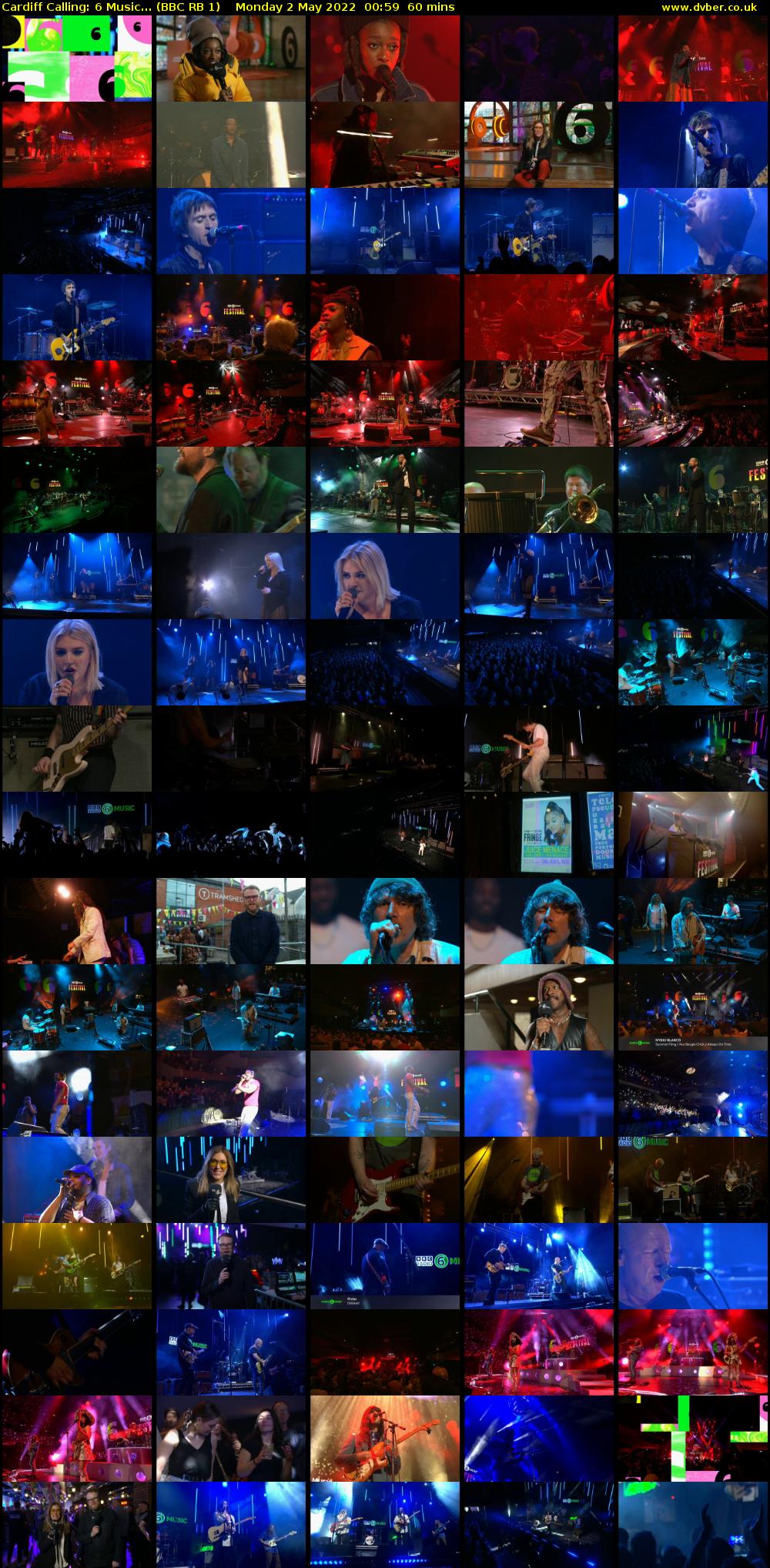 Cardiff Calling: 6 Music... (BBC RB 1) Monday 2 May 2022 00:59 - 01:59