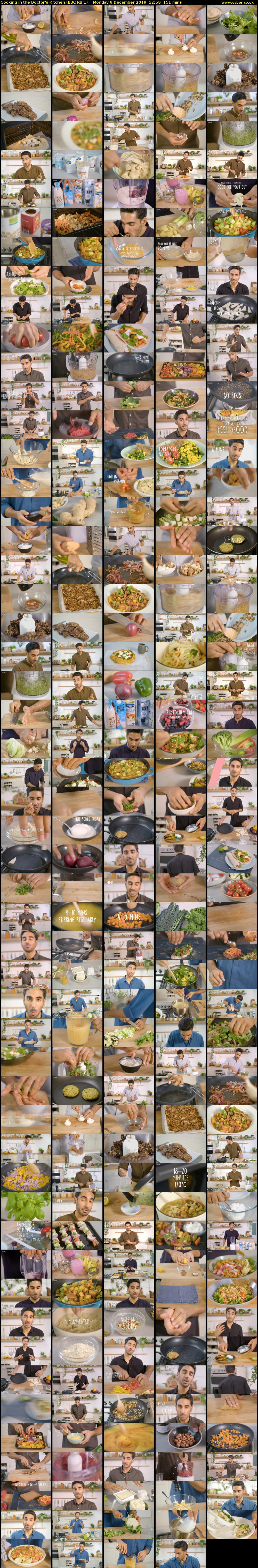 Cooking in the Doctor's Kitchen (BBC RB 1) Monday 9 December 2019 12:59 - 15:30