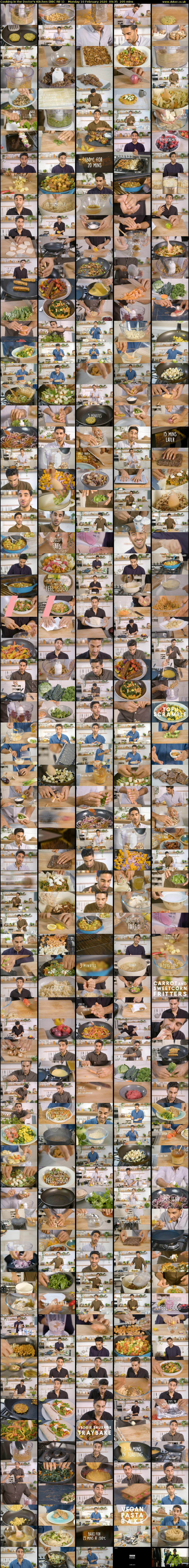 Cooking in the Doctor's Kitchen (BBC RB 1) Monday 10 February 2020 09:35 - 13:00