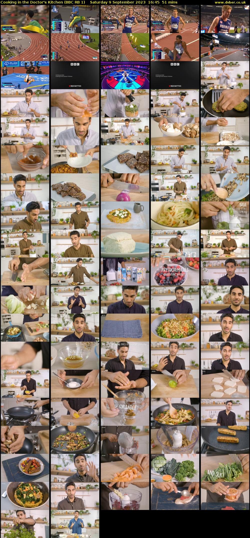 Cooking in the Doctor's Kitchen (BBC RB 1) Saturday 9 September 2023 16:45 - 17:36