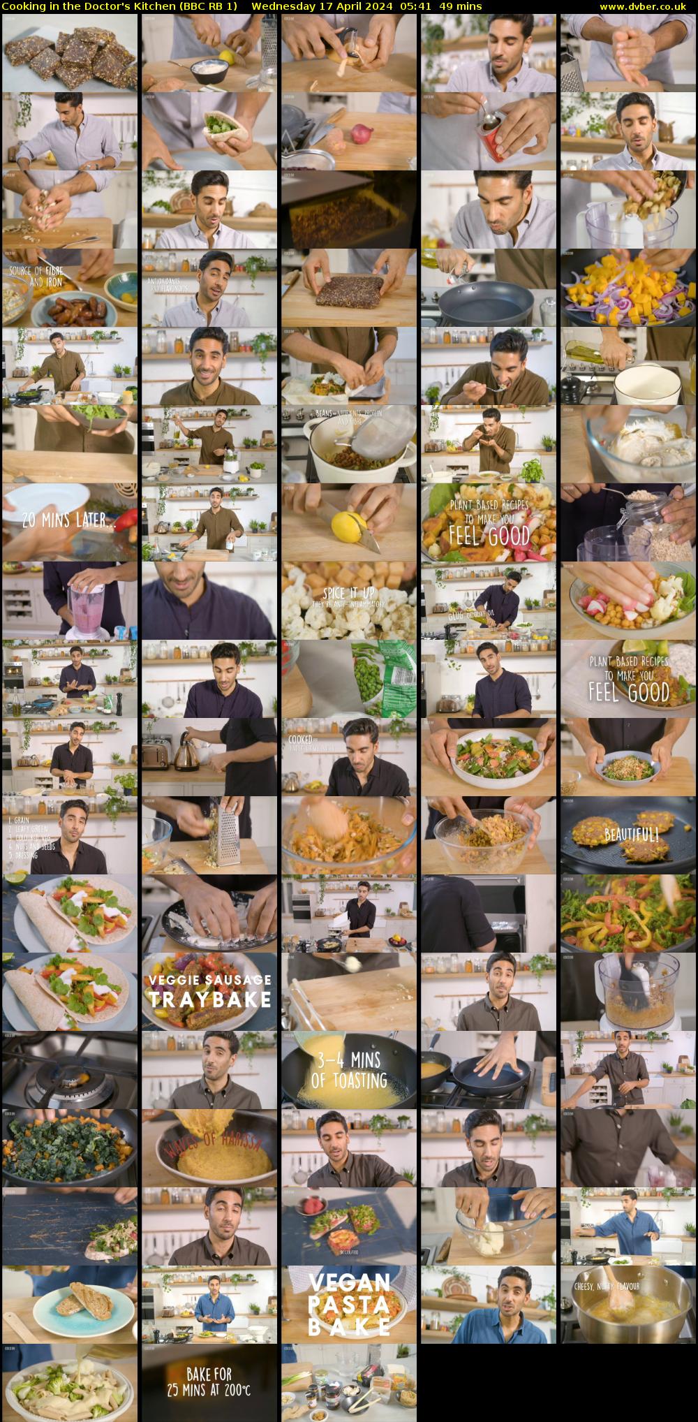 Cooking in the Doctor's Kitchen (BBC RB 1) Wednesday 17 April 2024 05:41 - 06:30