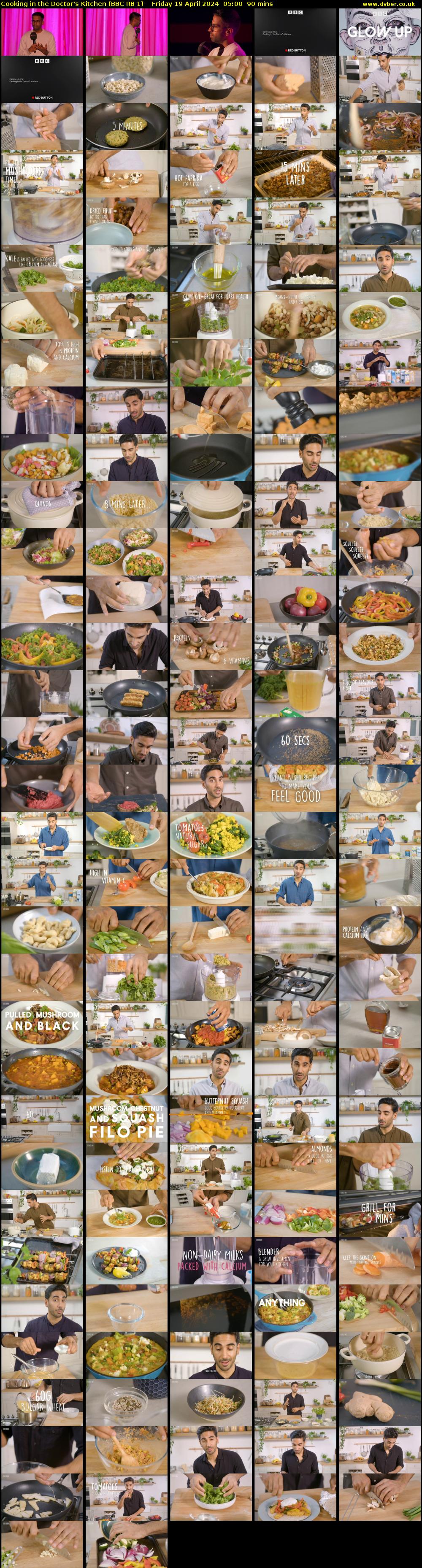 Cooking in the Doctor's Kitchen (BBC RB 1) Friday 19 April 2024 05:00 - 06:30