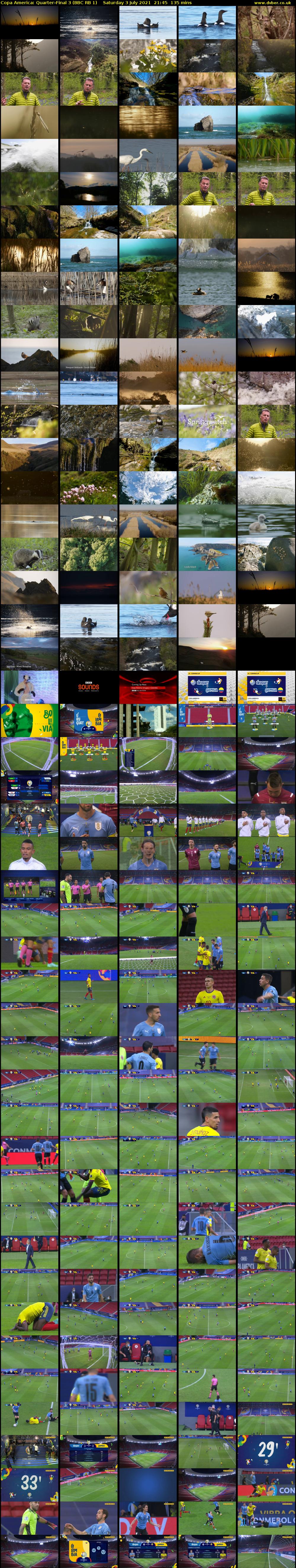Copa America: Quarter-Final 3 (BBC RB 1) Saturday 3 July 2021 21:45 - 00:00