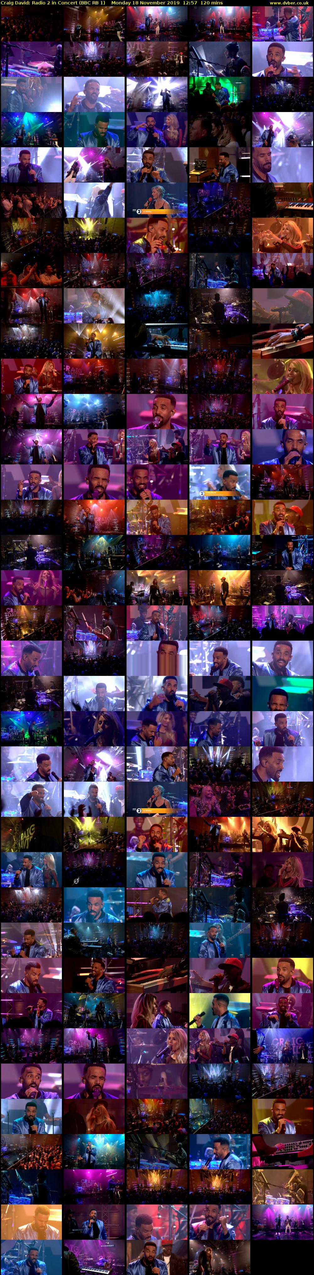 Craig David: Radio 2 in Concert (BBC RB 1) Monday 18 November 2019 12:57 - 14:57
