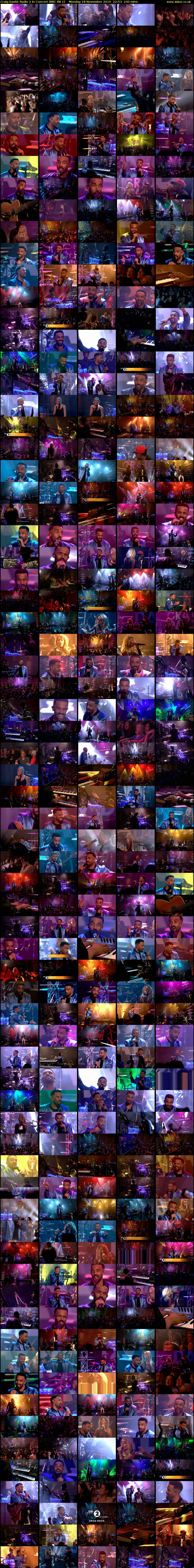 Craig David: Radio 2 in Concert (BBC RB 1) Monday 18 November 2019 22:53 - 02:53