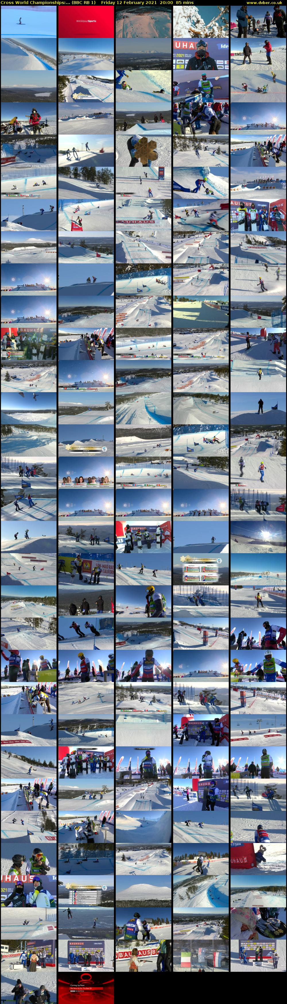 Cross World Championships:... (BBC RB 1) Friday 12 February 2021 20:00 - 21:25
