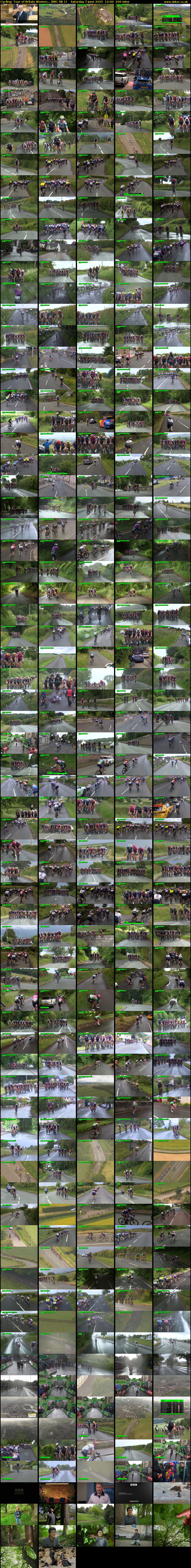 Cycling: Tour of Britain Women... (BBC RB 1) Saturday 7 June 2025 12:00 - 15:20