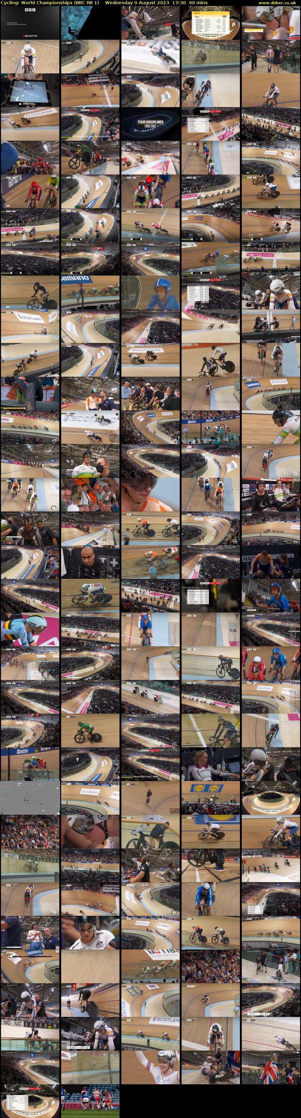 Cycling: World Championships (BBC RB 1) Wednesday 9 August 2023 17:30 - 19:00