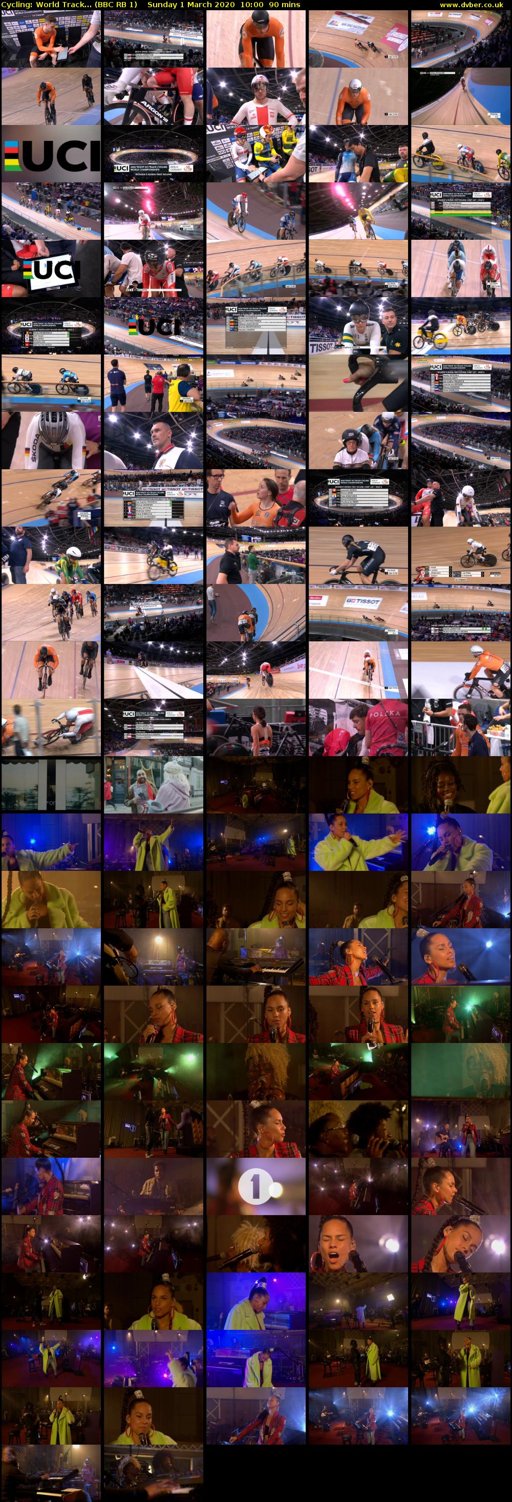 Cycling: World Track... (BBC RB 1) Sunday 1 March 2020 10:00 - 11:30