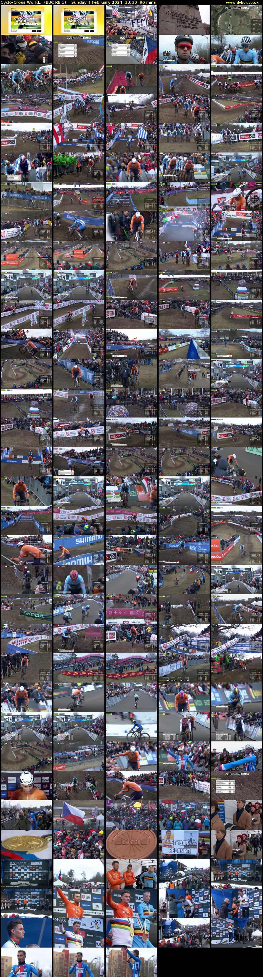 Cyclo-cross World... (BBC RB 1) Sunday 4 February 2024 13:30 - 15:00