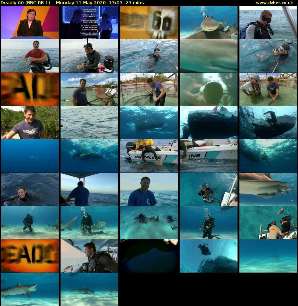 Deadly 60 (BBC RB 1) Monday 11 May 2020 13:05 - 13:30