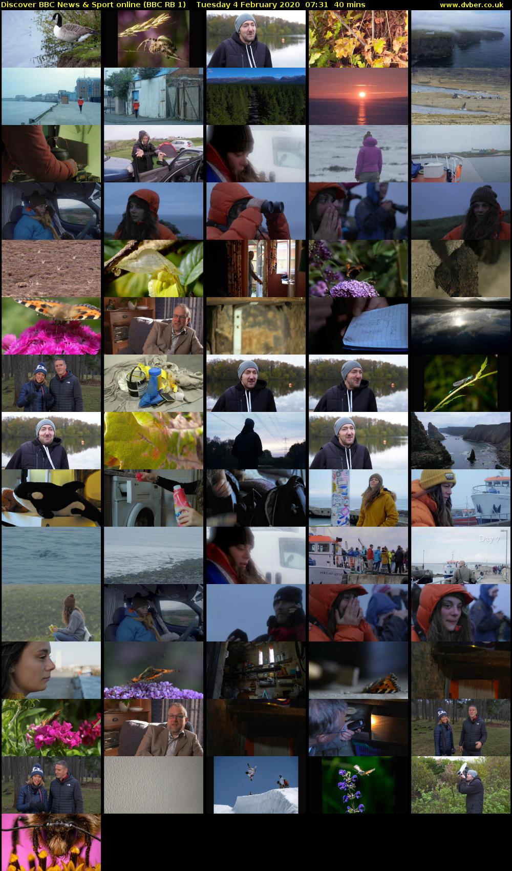 Discover BBC News & Sport online (BBC RB 1) Tuesday 4 February 2020 07:31 - 08:11