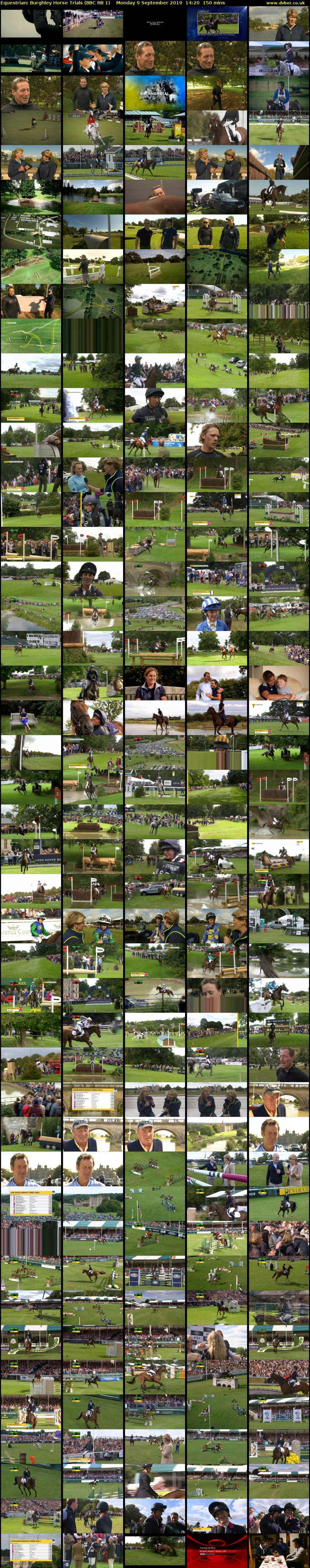 Equestrian: Burghley Horse Trials (BBC RB 1) Monday 9 September 2019 14:20 - 16:50