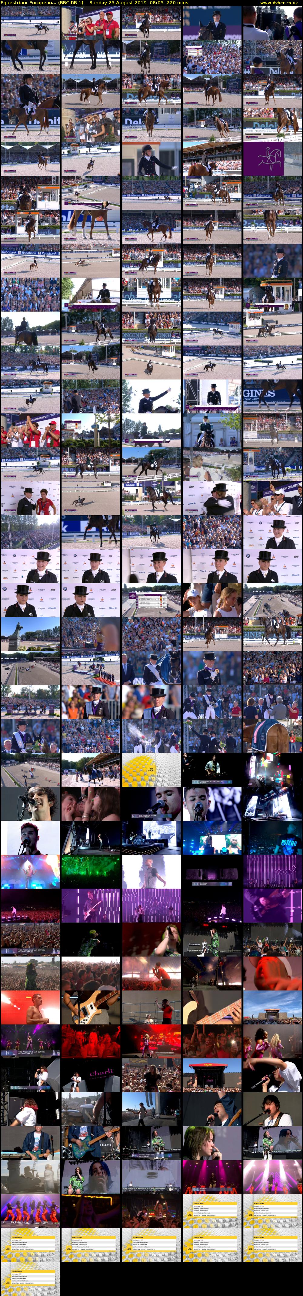 Equestrian: European... (BBC RB 1) Sunday 25 August 2019 08:05 - 11:45