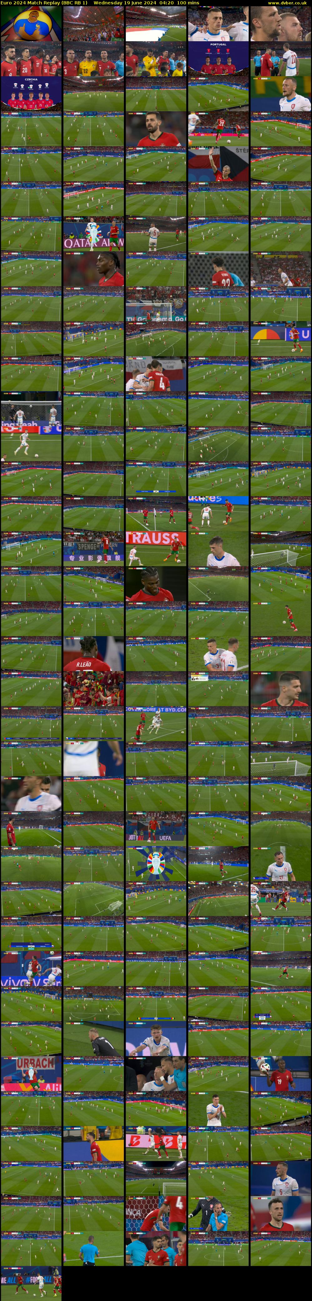 Euro 2024 Match Replay (BBC RB 1) Wednesday 19 June 2024 04:20 - 06:00
