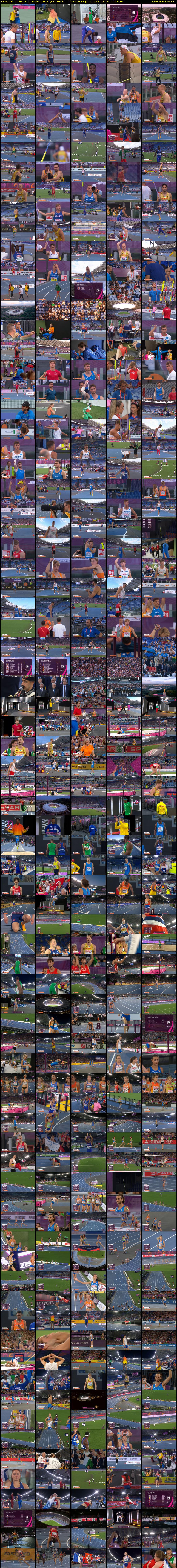 European Athletics Championships (BBC RB 1) Tuesday 11 June 2024 18:00 - 22:00
