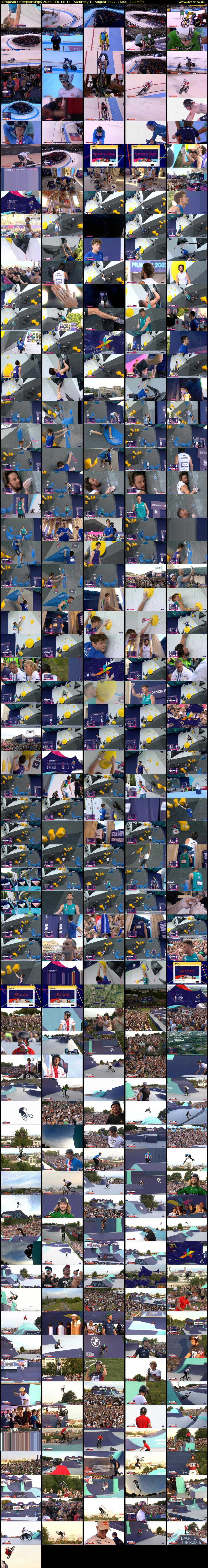 European Championships 2022 (BBC RB 1) Saturday 13 August 2022 16:00 - 20:00