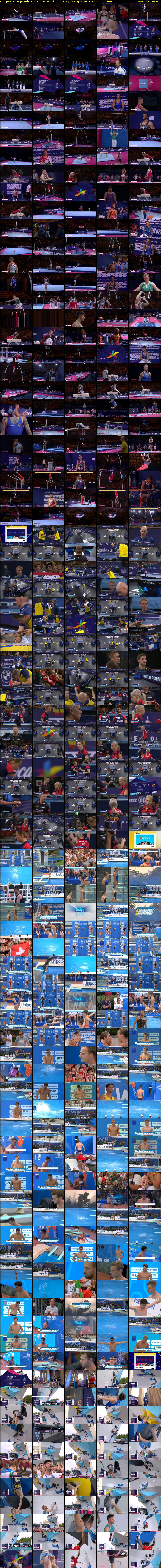 European Championships 2022 (BBC RB 1) Thursday 18 August 2022 16:00 - 21:15