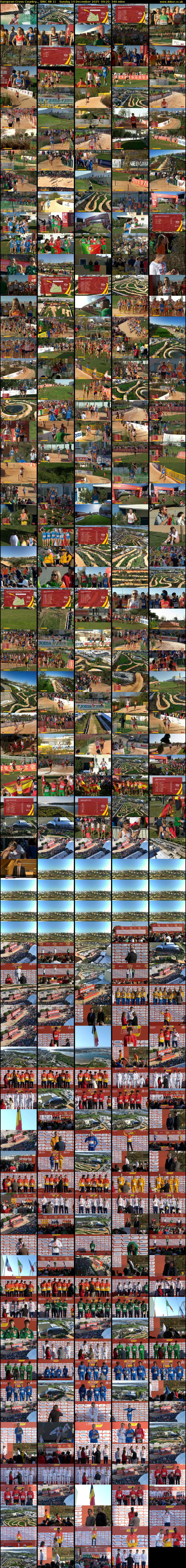 European Cross Country... (BBC RB 1) Sunday 14 December 2025 09:20 - 15:00