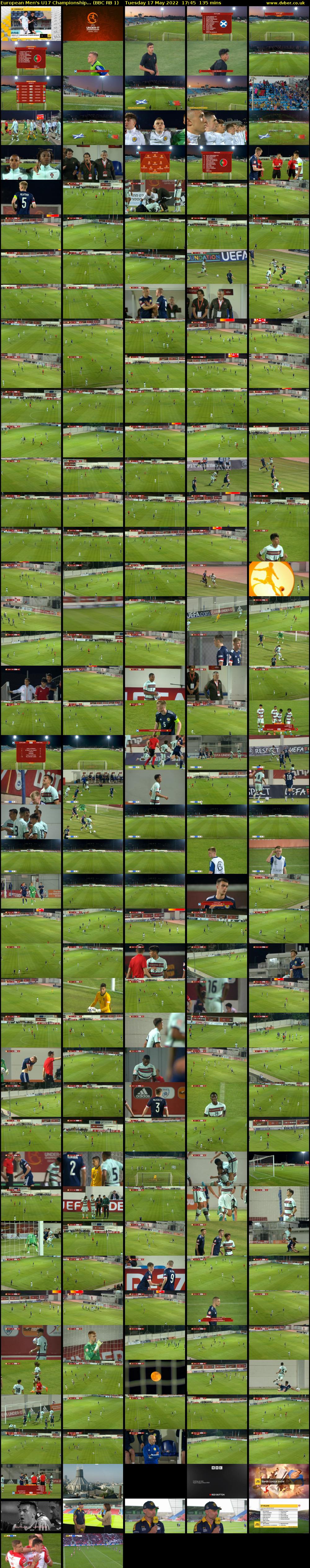 European Men's U17 Championship... (BBC RB 1) Tuesday 17 May 2022 17:45 - 20:00