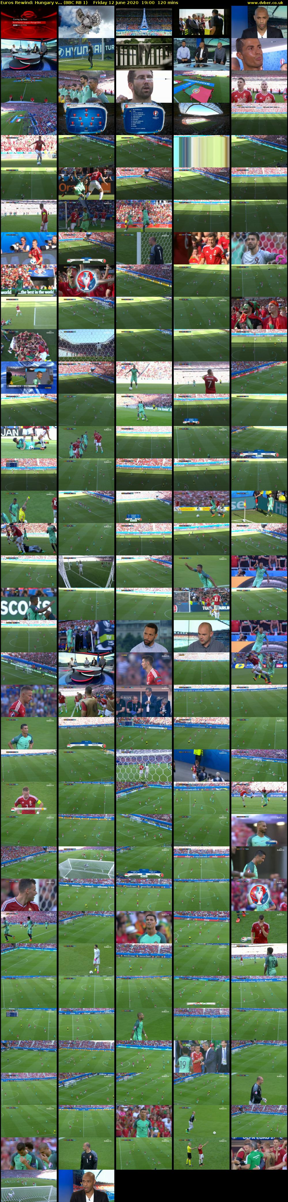 Euros Rewind: Hungary v... (BBC RB 1) Friday 12 June 2020 19:00 - 21:00