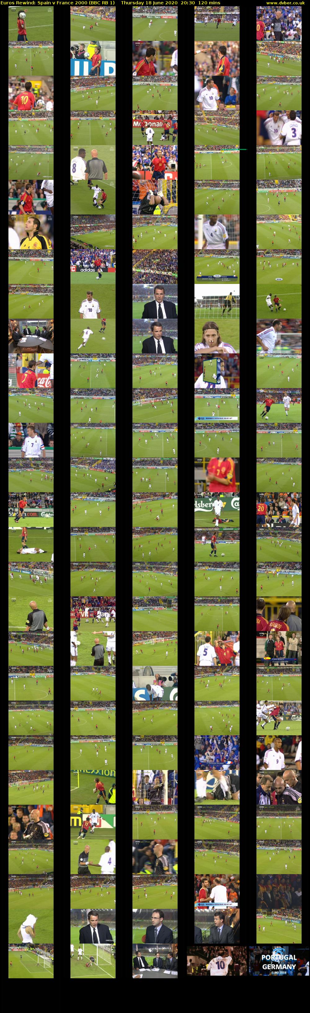 Euros Rewind: Spain v France 2000 (BBC RB 1) Thursday 18 June 2020 20:30 - 22:30