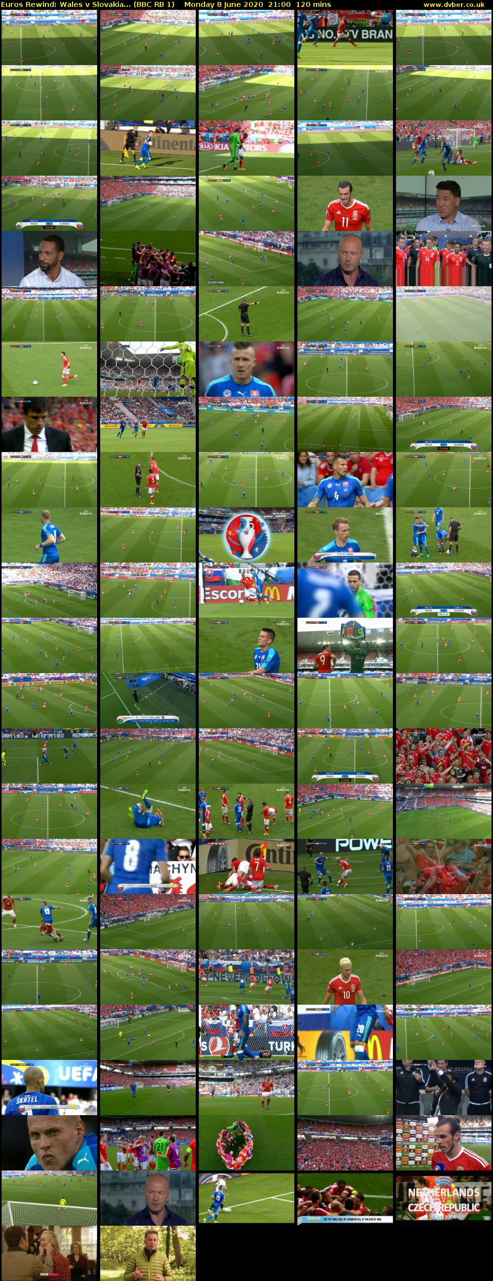 Euros Rewind: Wales v Slovakia... (BBC RB 1) Monday 8 June 2020 21:00 - 23:00