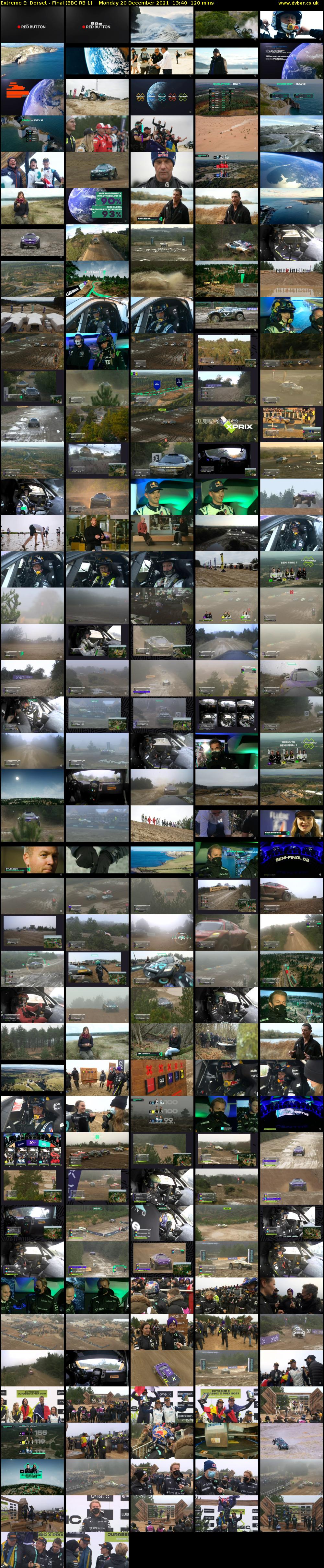 Extreme E: Dorset - Final (BBC RB 1) Monday 20 December 2021 13:40 - 15:40