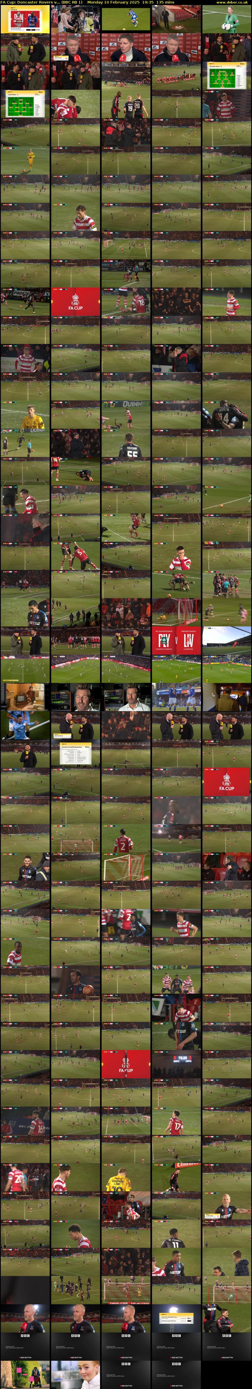 FA Cup: Doncaster Rovers v... (BBC RB 1) Monday 10 February 2025 19:35 - 21:50