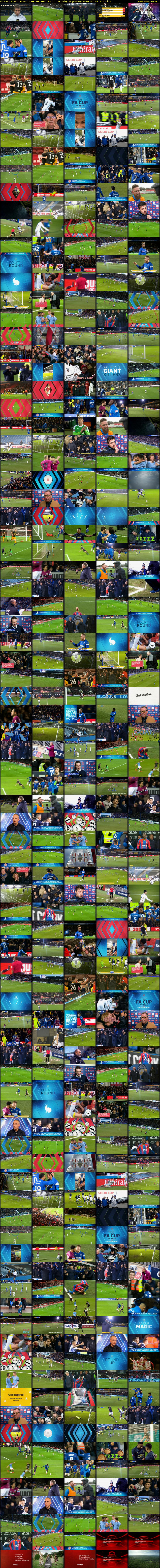 FA Cup: Fourth Round Catch-Up (BBC RB 1) Monday 28 January 2019 07:45 - 11:50