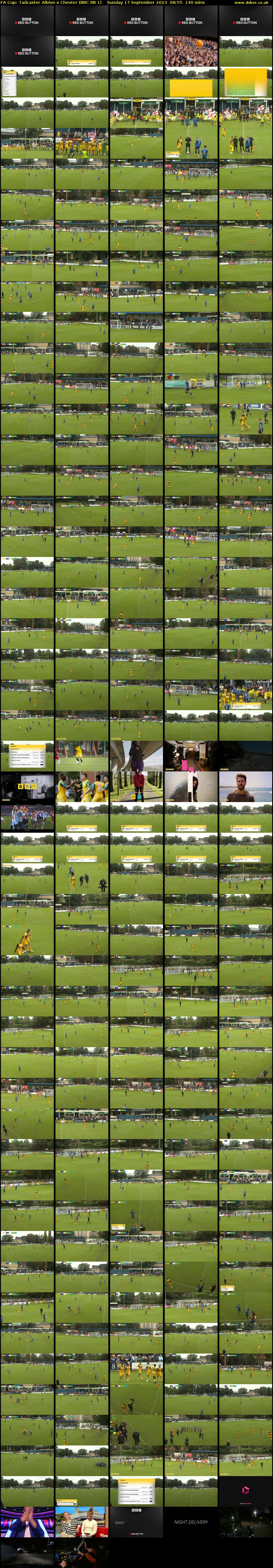 FA Cup: Tadcaster Albion v Chester (BBC RB 1) Sunday 17 September 2023 08:55 - 11:15