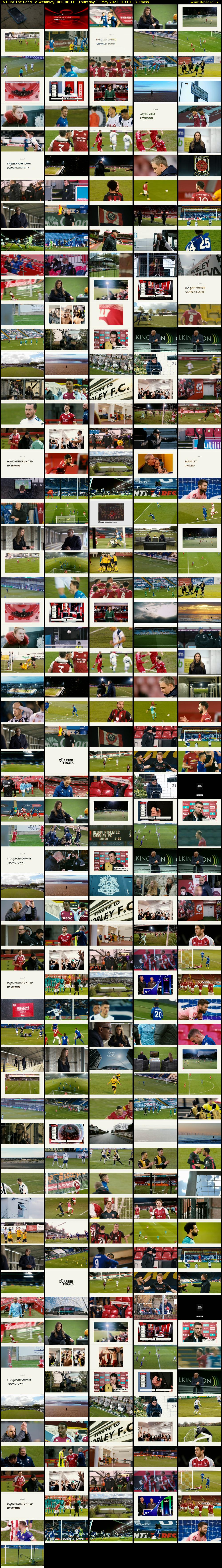 FA Cup: The Road to Wembley (BBC RB 1) Thursday 13 May 2021 01:10 - 04:03
