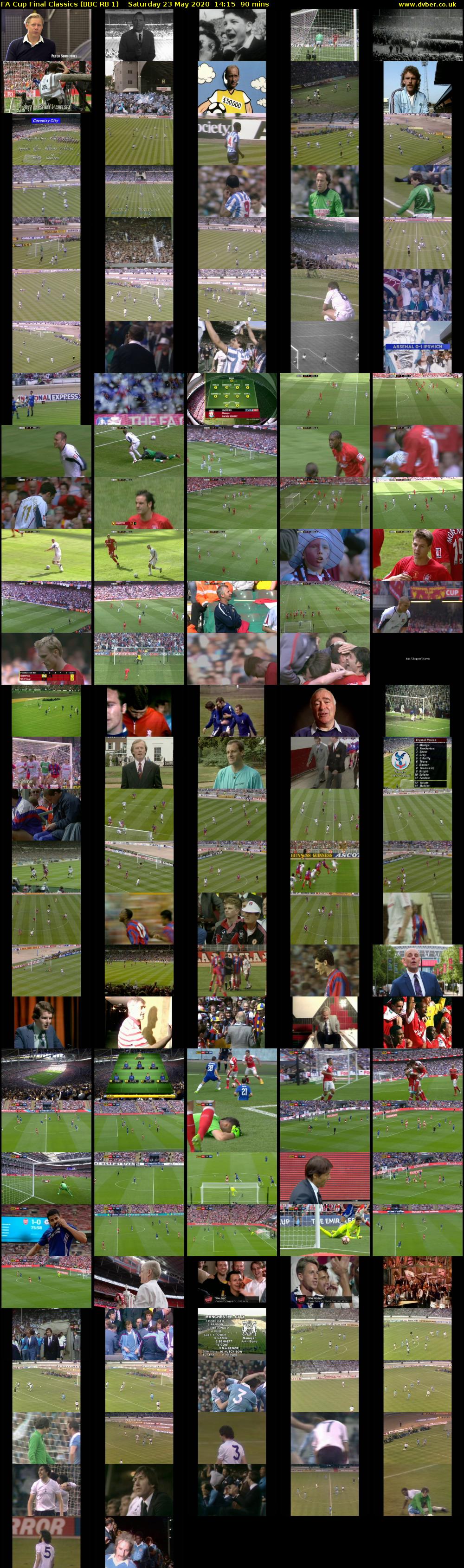 FA Cup Final Classics (BBC RB 1) Saturday 23 May 2020 14:15 - 15:45
