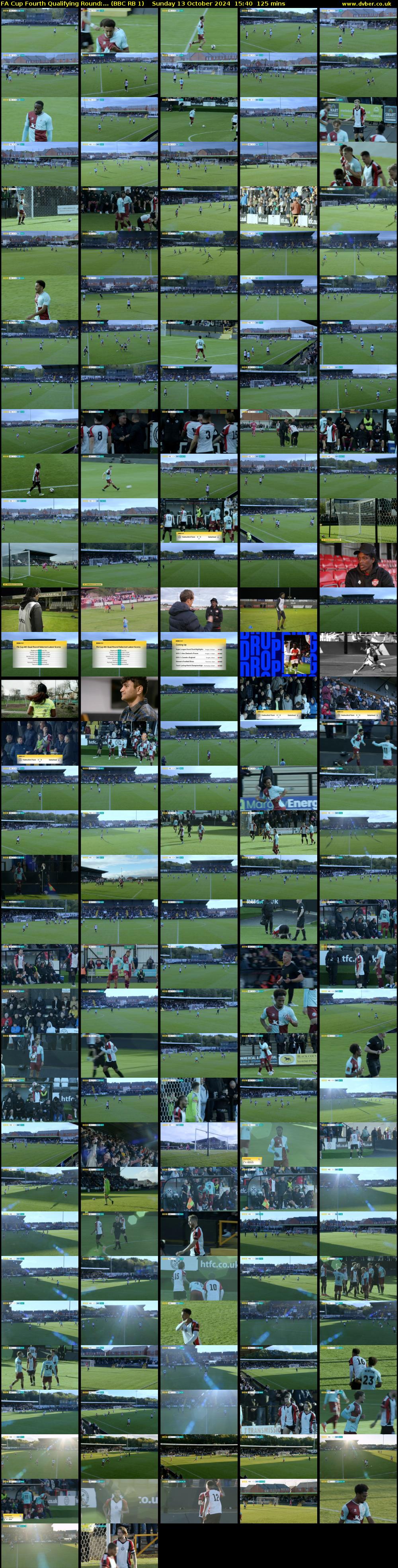 FA Cup Fourth Qualifying Round:... (BBC RB 1) Sunday 13 October 2024 15:40 - 17:45