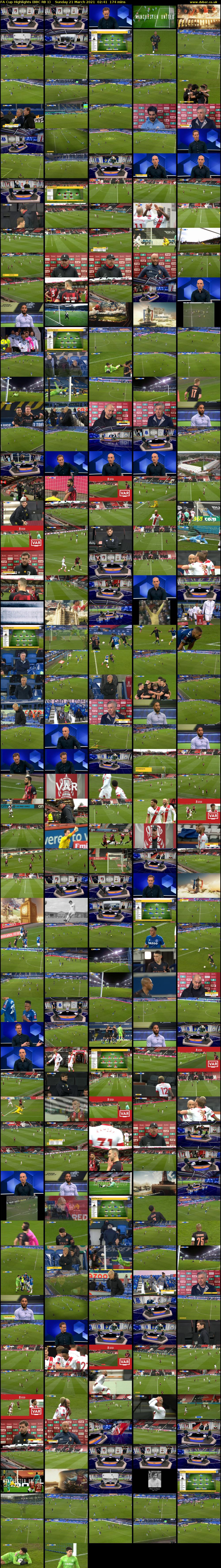 FA Cup Highlights (BBC RB 1) Sunday 21 March 2021 02:41 - 05:35
