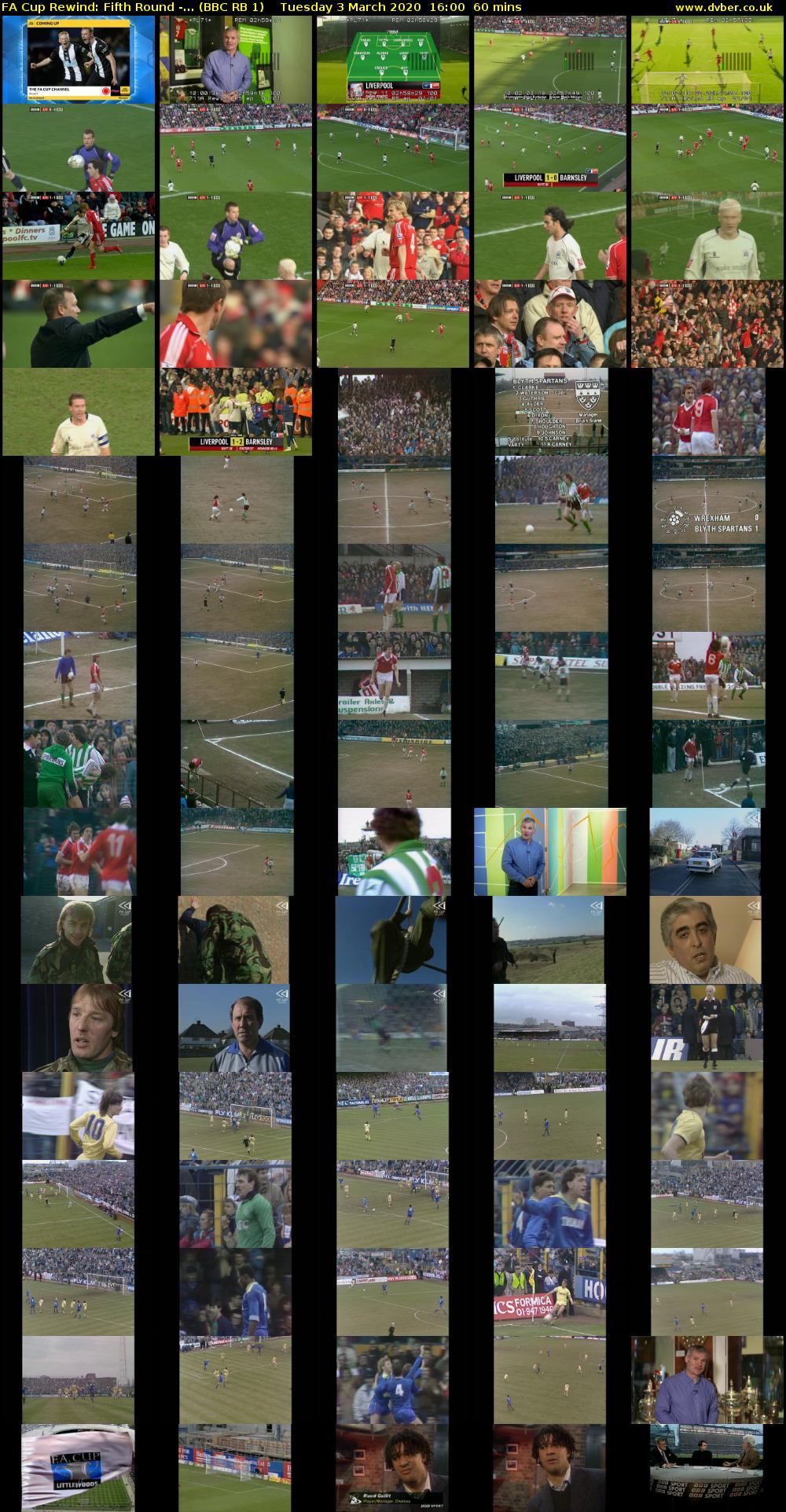 FA Cup Rewind: Fifth Round -... (BBC RB 1) Tuesday 3 March 2020 16:00 - 17:00