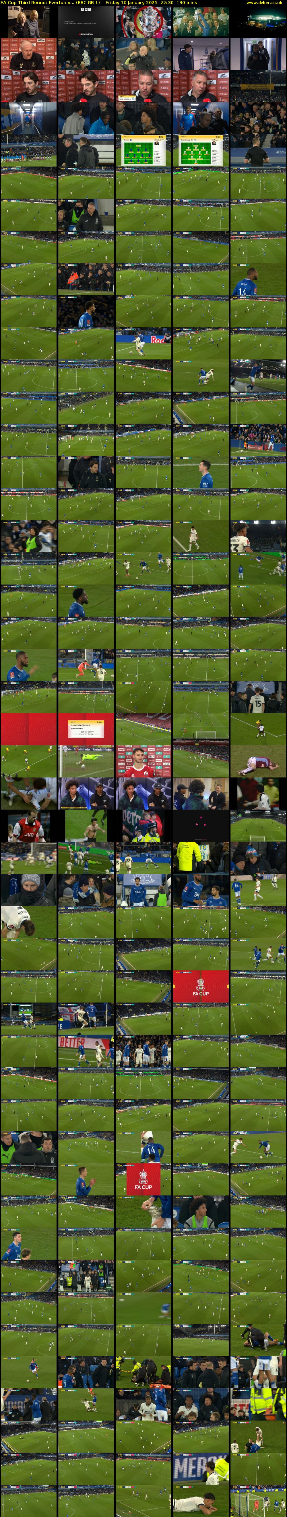 FA Cup Third Round: Everton v... (BBC RB 1) Friday 10 January 2025 22:30 - 00:40
