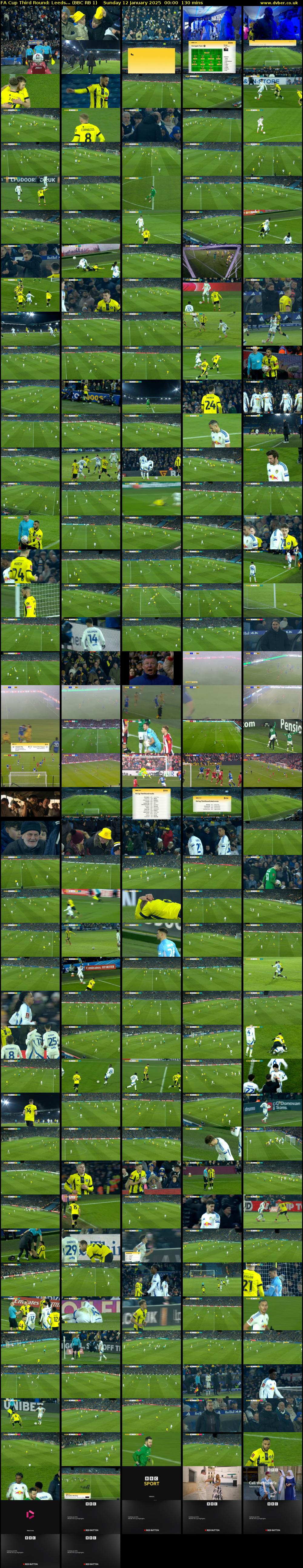 FA Cup Third Round: Leeds... (BBC RB 1) Sunday 12 January 2025 00:00 - 02:10